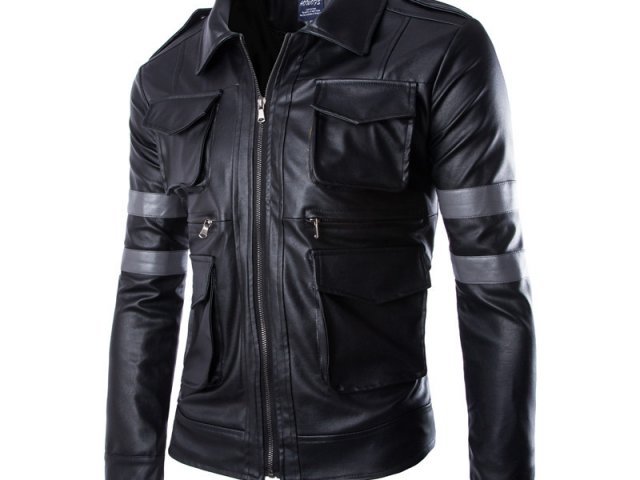 Motorcycle leather jackets Slim Fit