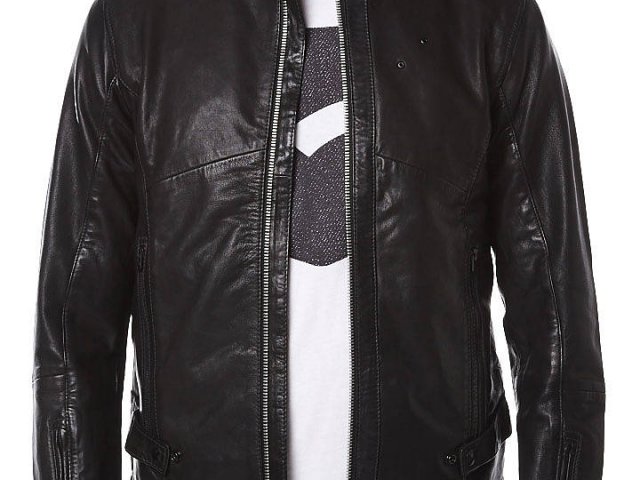 Star Leather Jacket